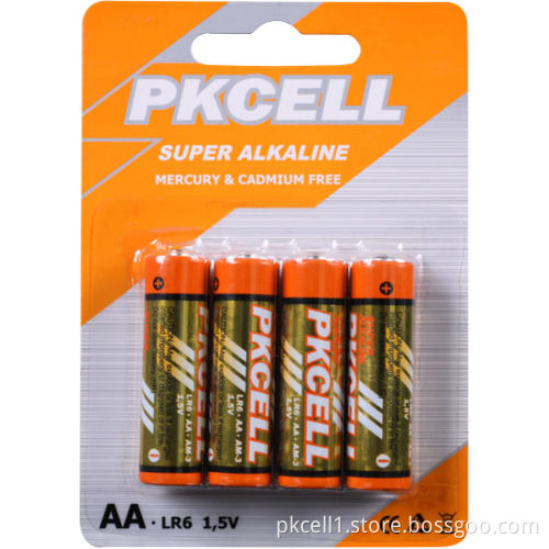 Super Alkaline Dry Cell Battery (AAA/AA/C/D/27A/23A)